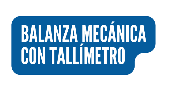 BALANZA MECÁNICA CON TALLÍMETRO