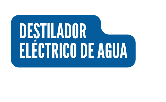 destilaDOR eléctricO de agua