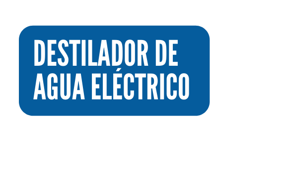 destilaDOR de agua eléctricO