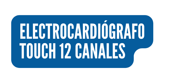 Electrocardiógrafo TOUCH 12 CANALES