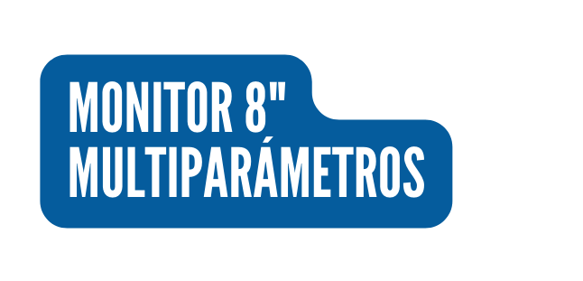 MONITOR 8 MULTIPARÁMETROS