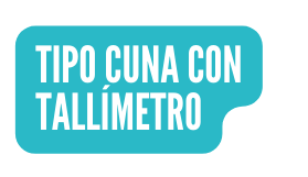 TIPO CUNA CON TALLÍMETRO