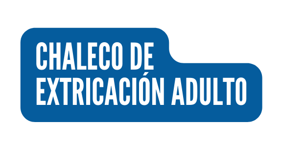 chaleco de extricación adulto